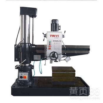 【浙江臺(tái)億新款z3040x13高精度雙立柱機(jī)械搖臂鉆床】-